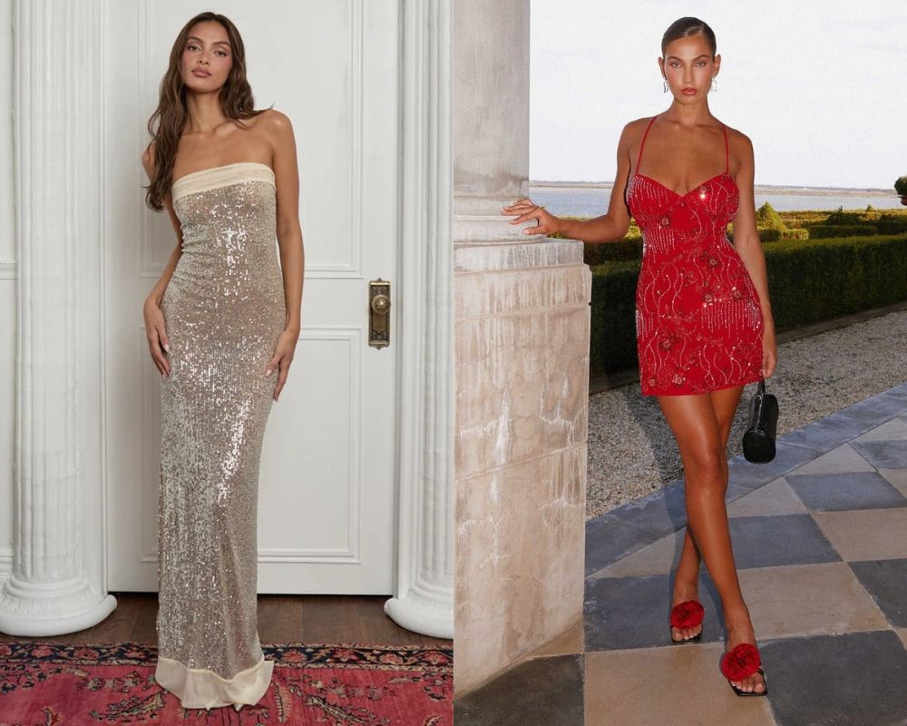 Comment porter une robe en sequins ?