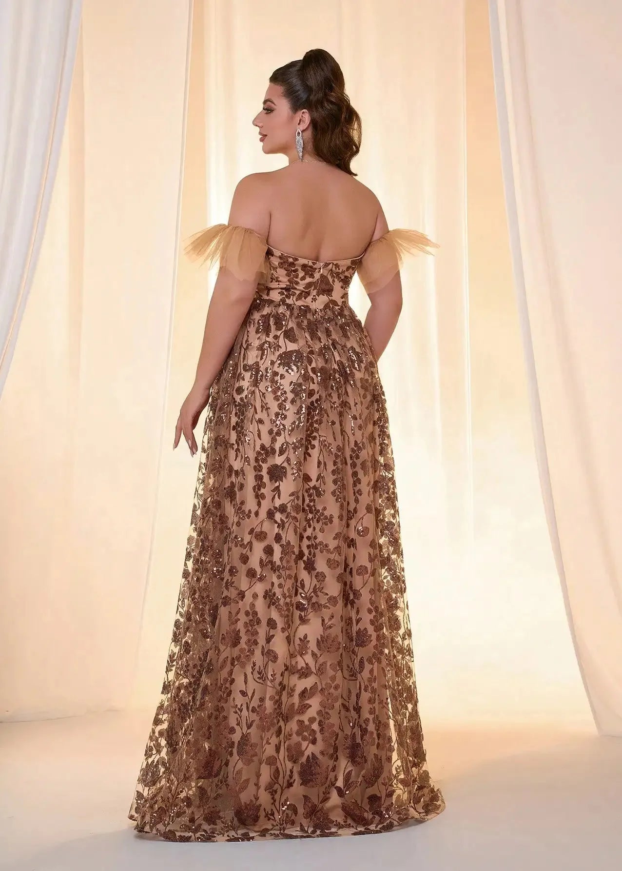 Robe de bal grande taille