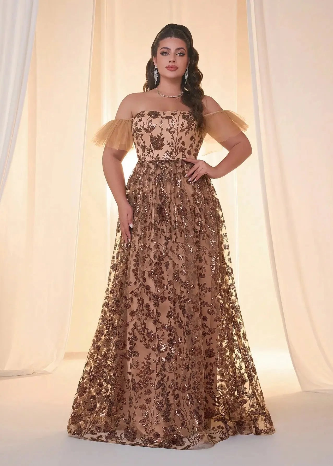 Robe de bal grande taille
