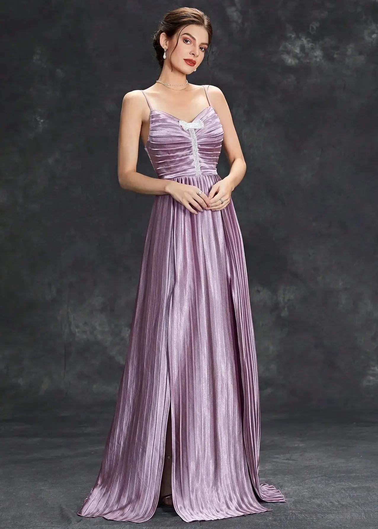 Robe de bal rose