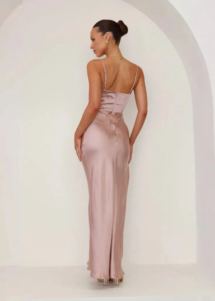 Robe demoiselle d honneur rose