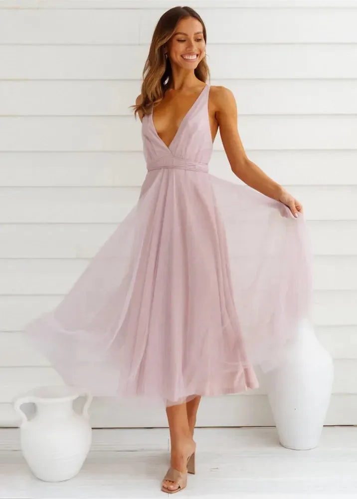 Robe demoiselle d'honneur tulle