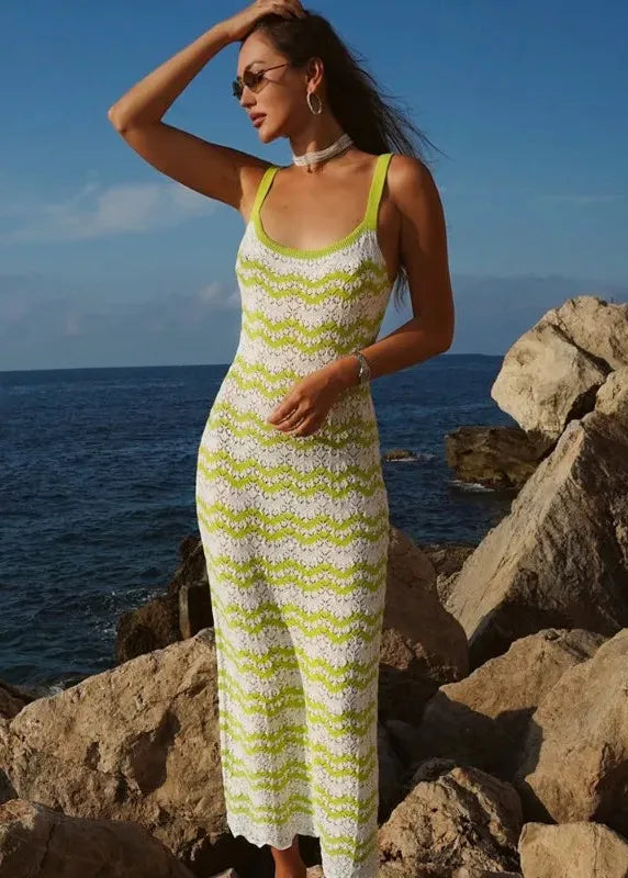 Robe d'été au crochet
