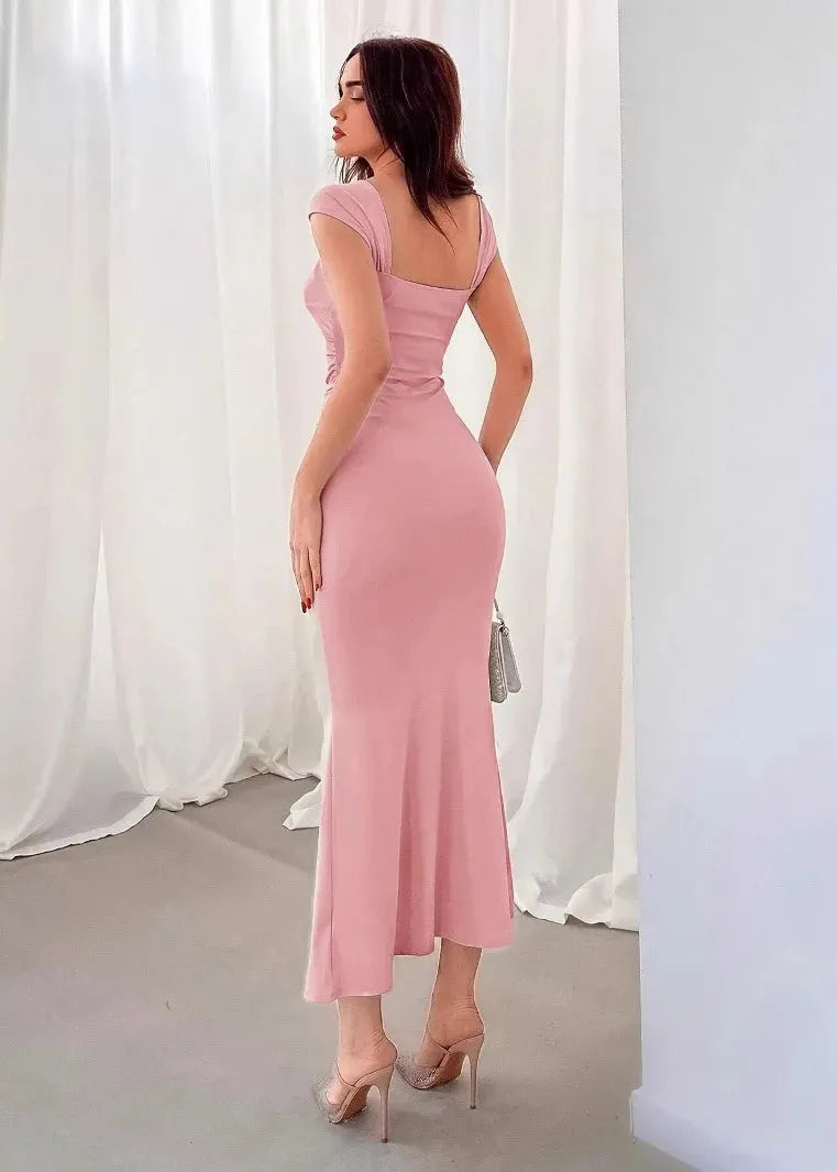 Robe longue moulante-Robe Parfaite