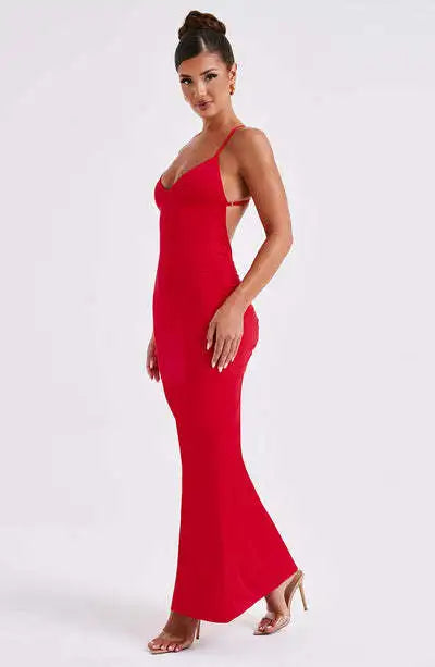 Robe moulante dos nu-Robe Parfaite