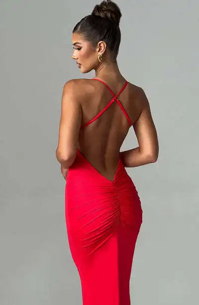 Robe moulante dos nu-Robe Parfaite