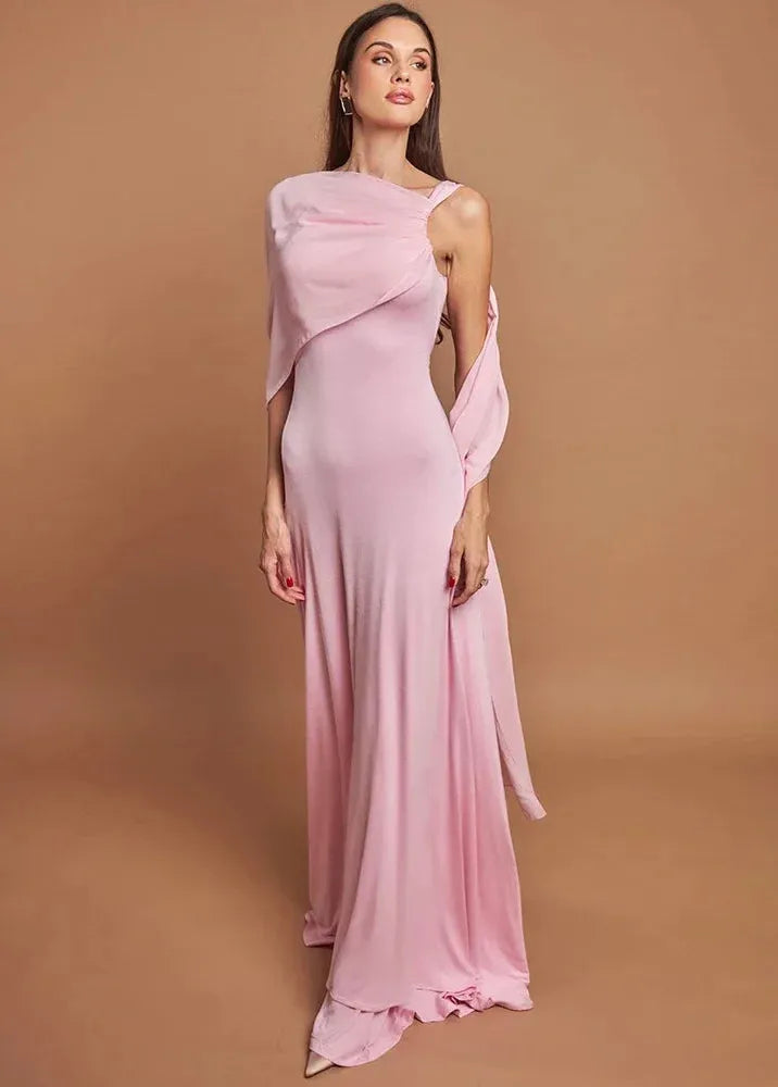 Robe rose pour ceremonie