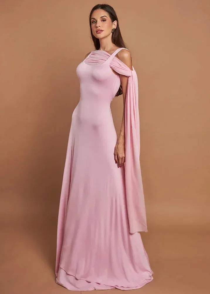 Robe rose pour ceremonie