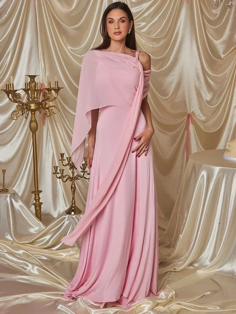Robe rose pour ceremonie