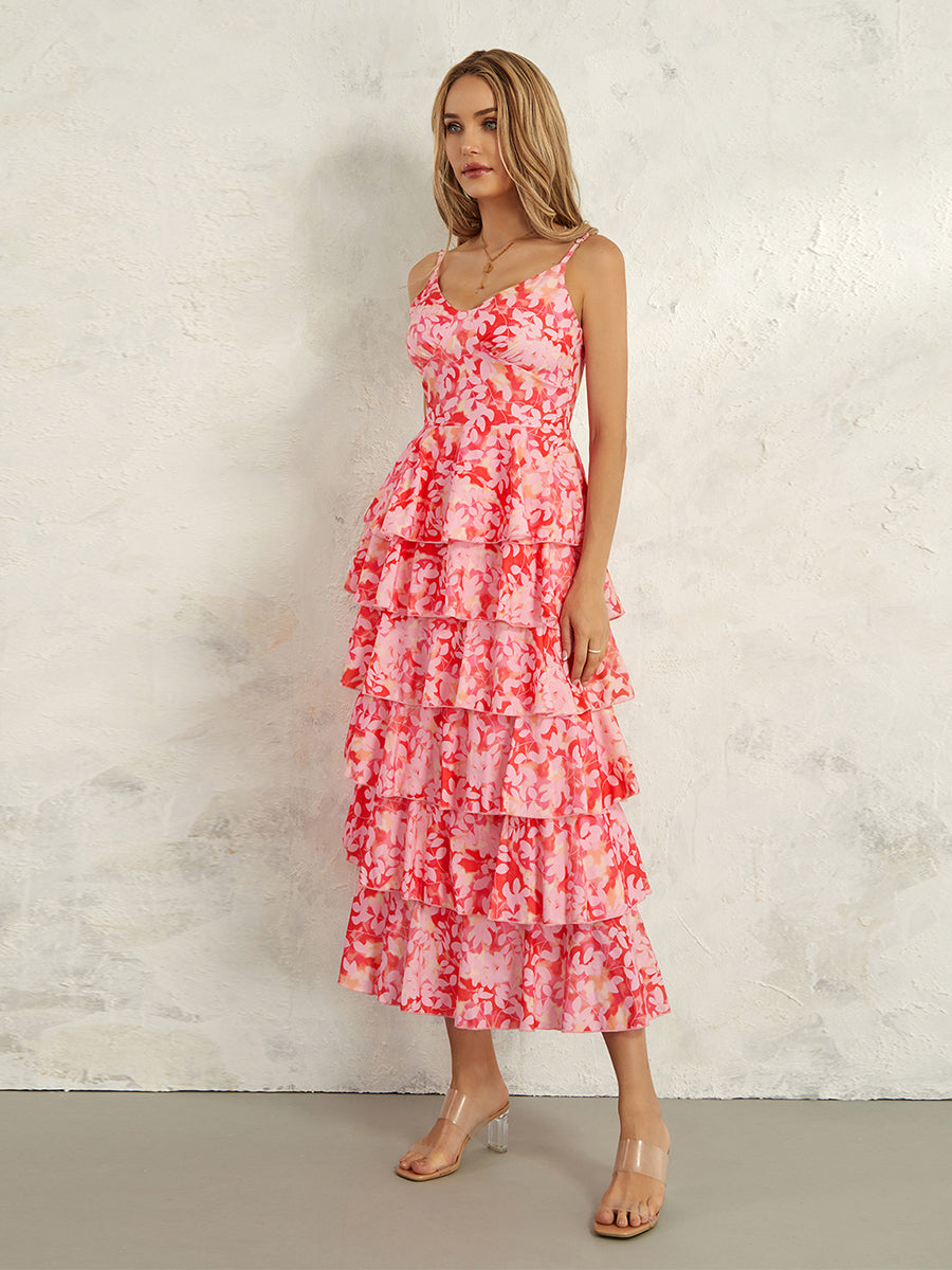 Robe d'invitée de mariage style champêtre