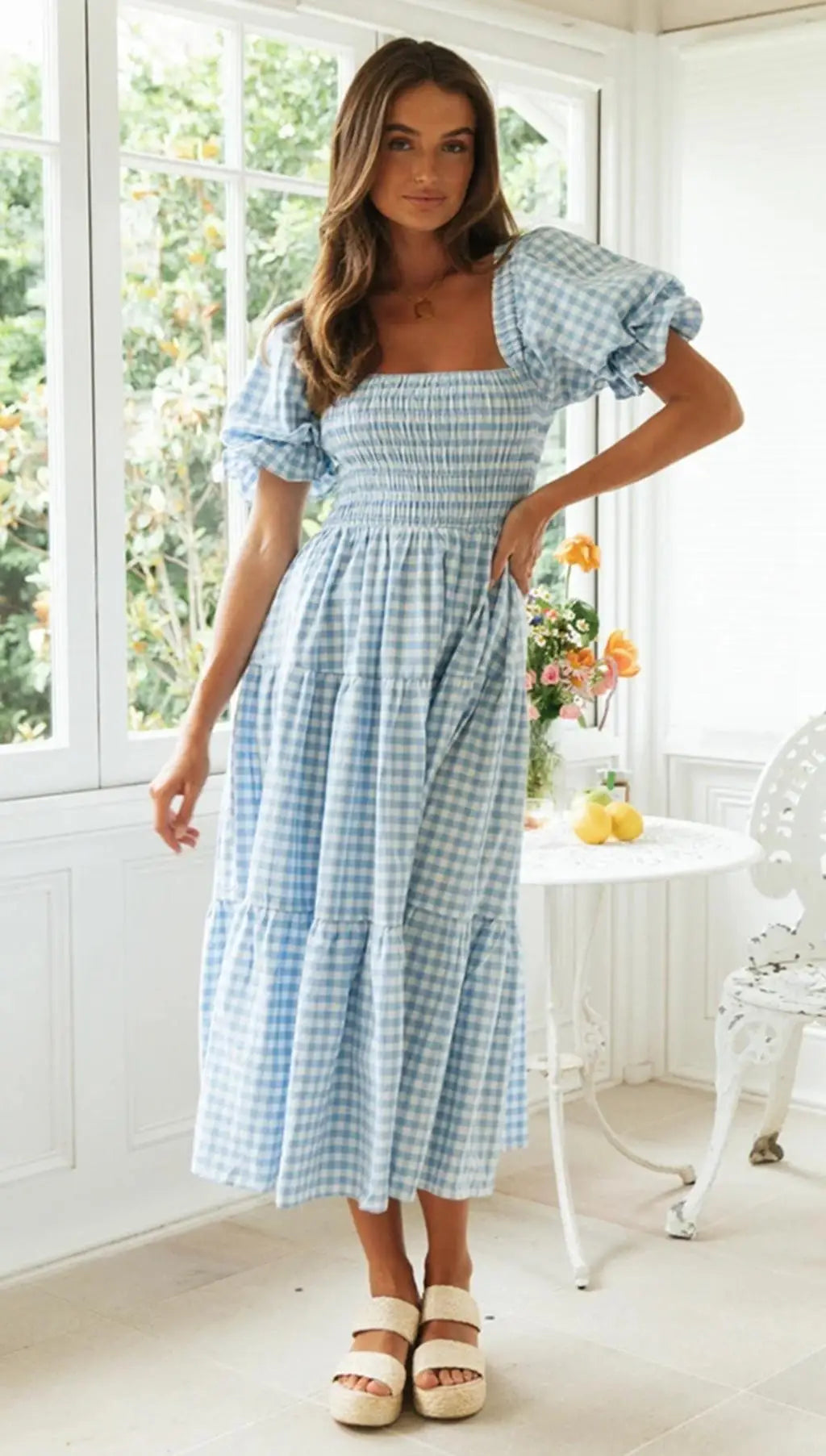 Robe vichy