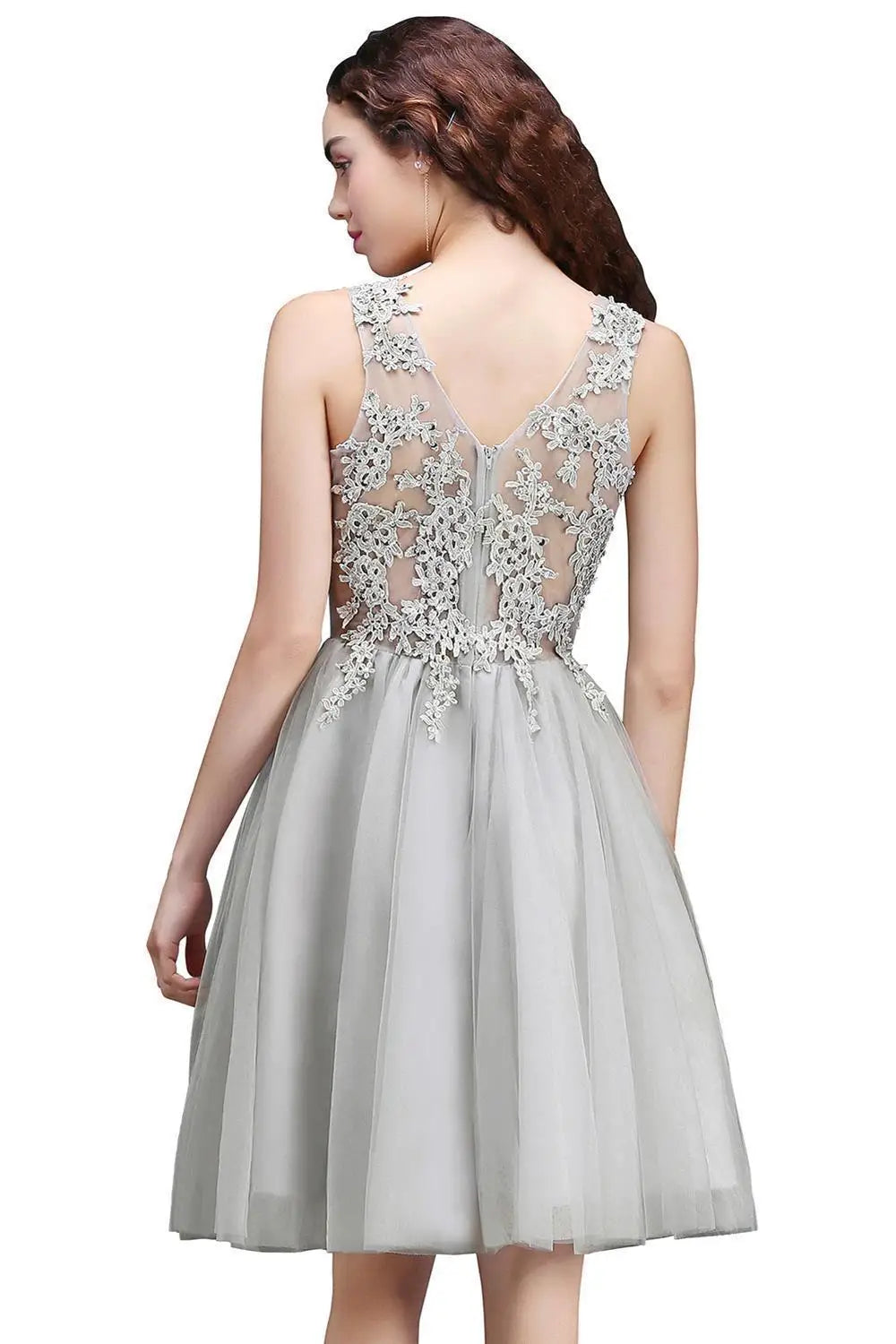 Robe dentelle tulle