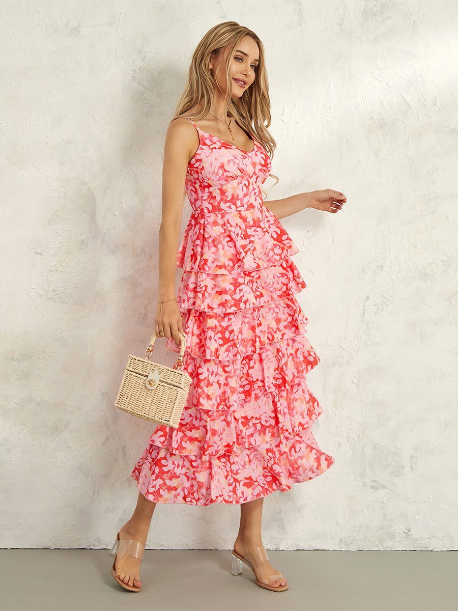 Robe d'invitée de mariage style champêtre