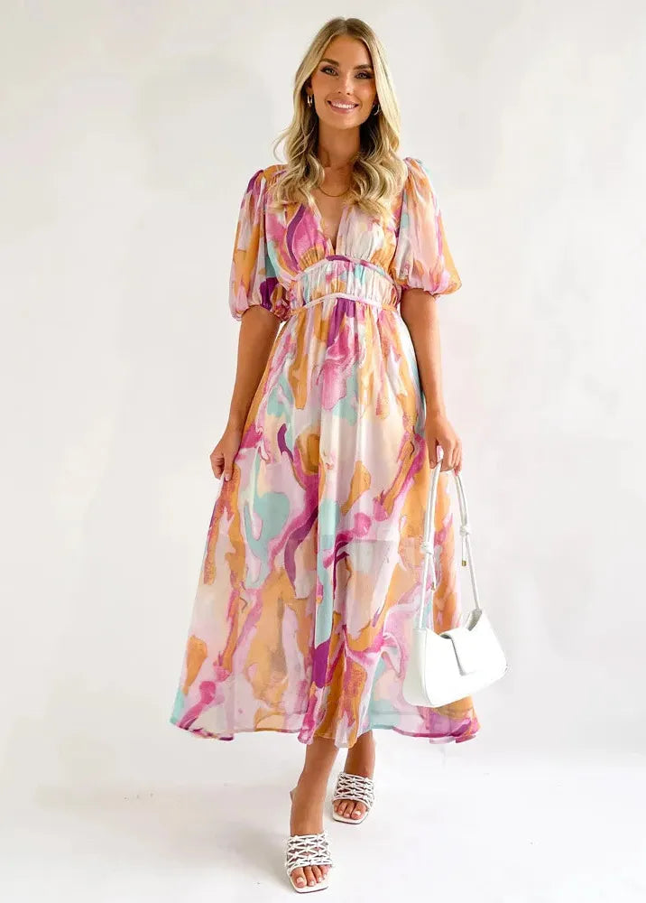 Robe d'été chic bohème