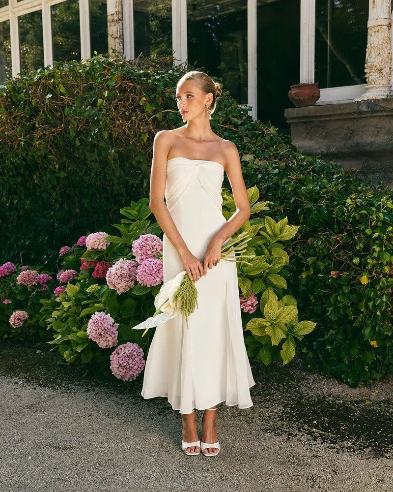 Robe chic décolleté croisé