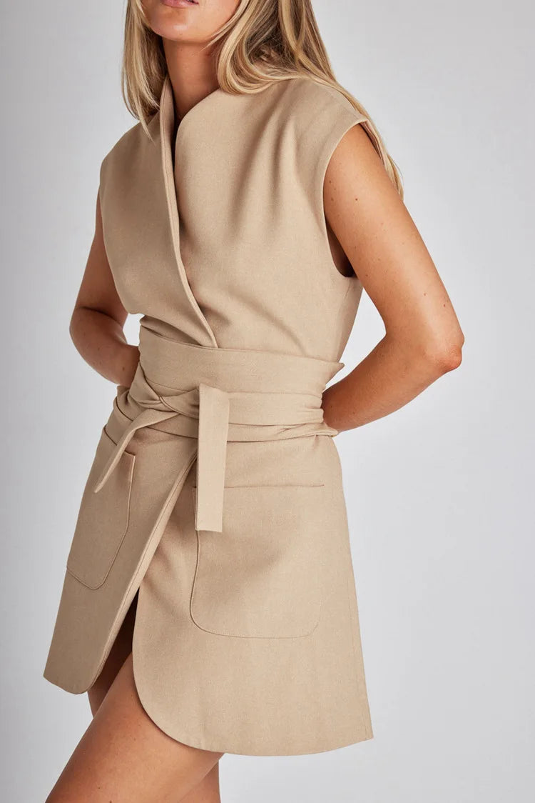 Robe portefeuille chic