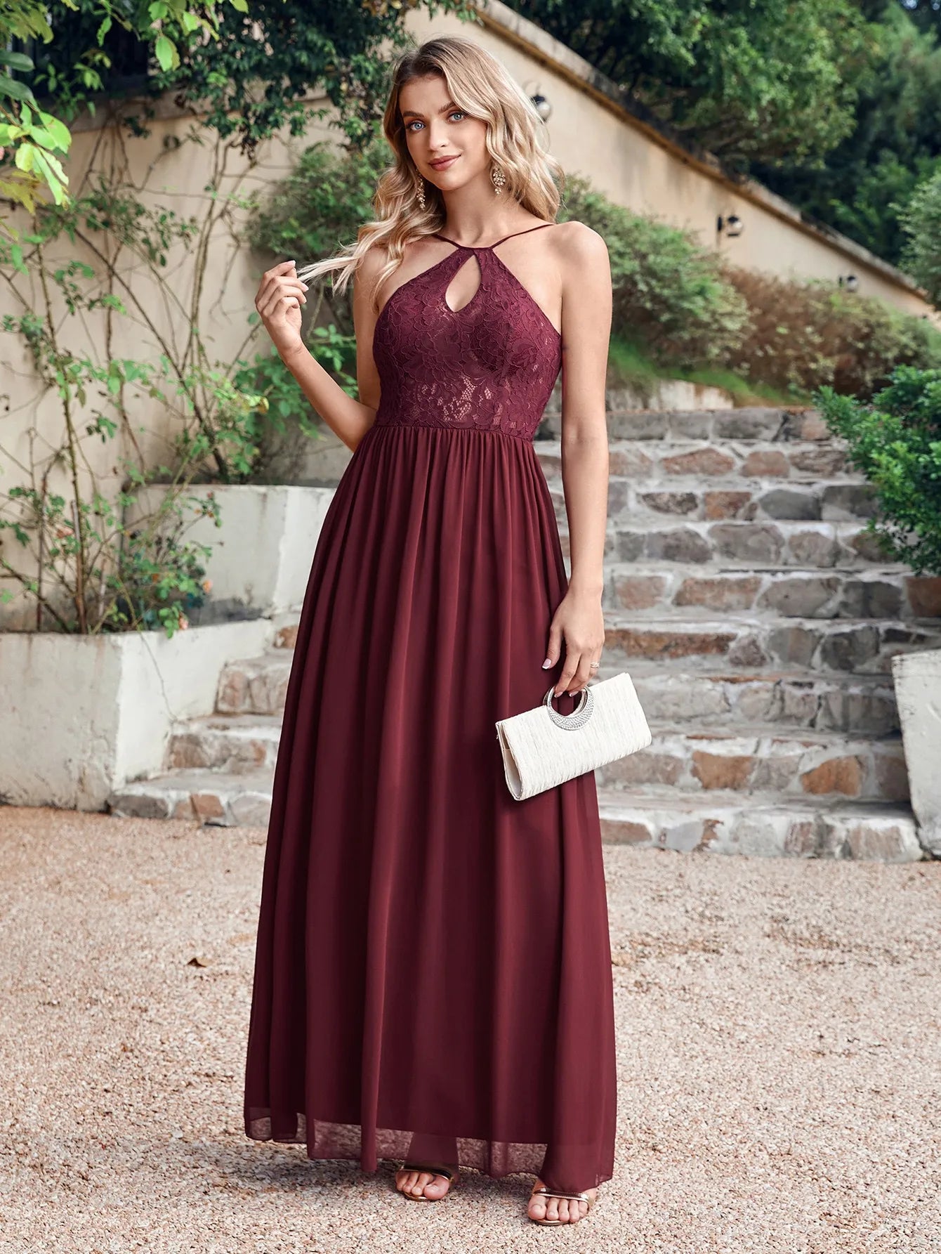 Robe demoiselle d'honneur dentelle