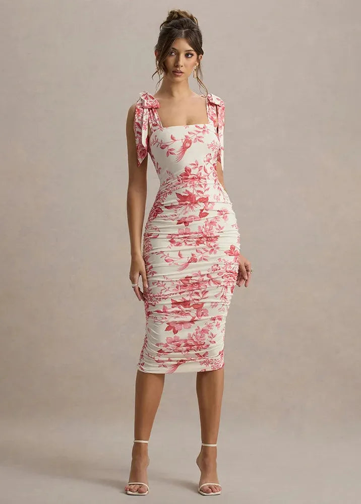 Robe en fleur