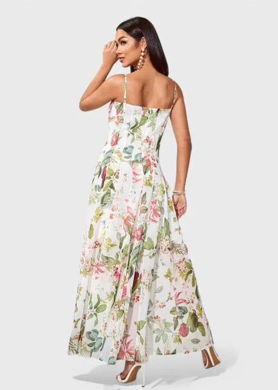 Robe fleurie fluide