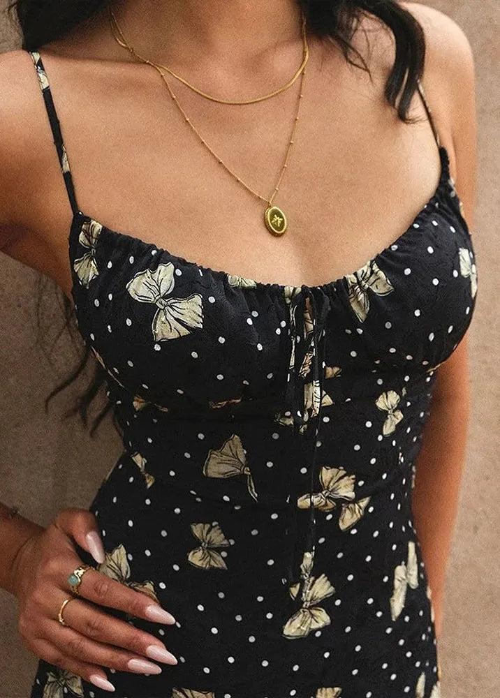 Robe imprimé papillon