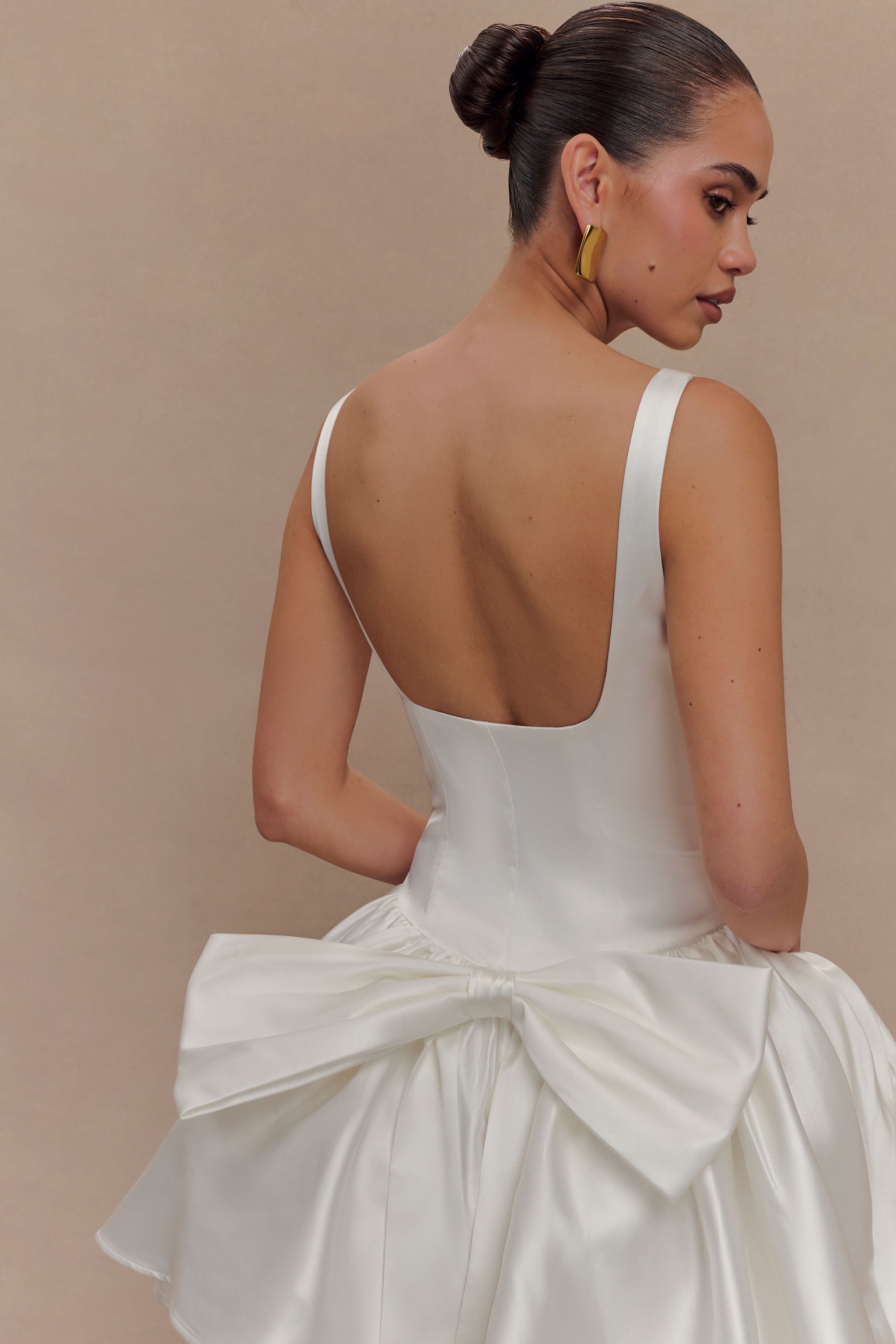 Robe patineuse blanche