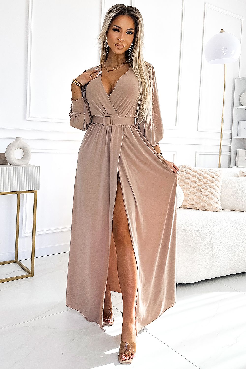 robe longue portefeuille
