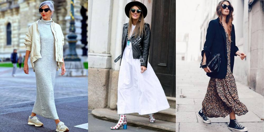 quelle veste porter avec une robe longue ?