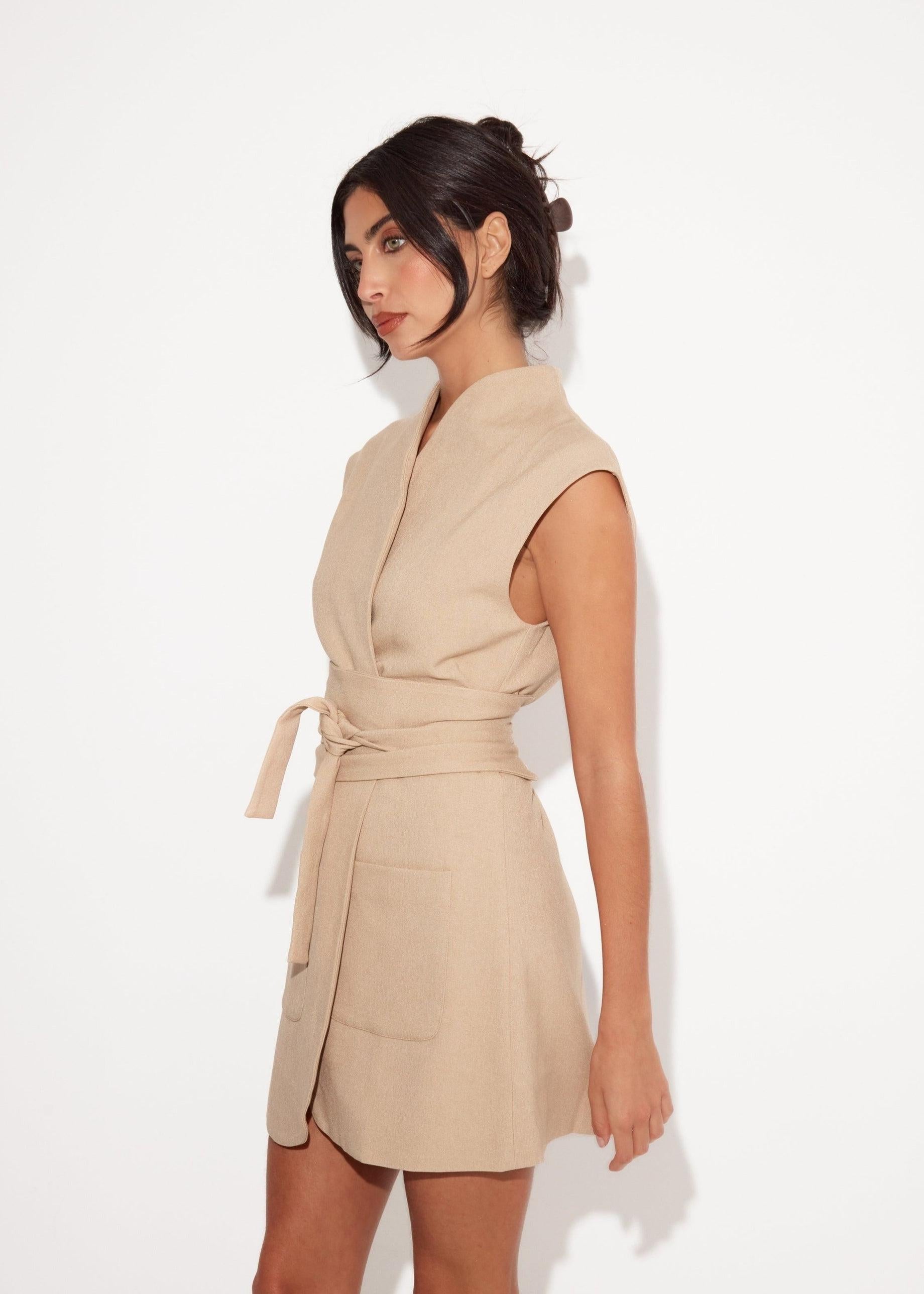 Robe portefeuille chic