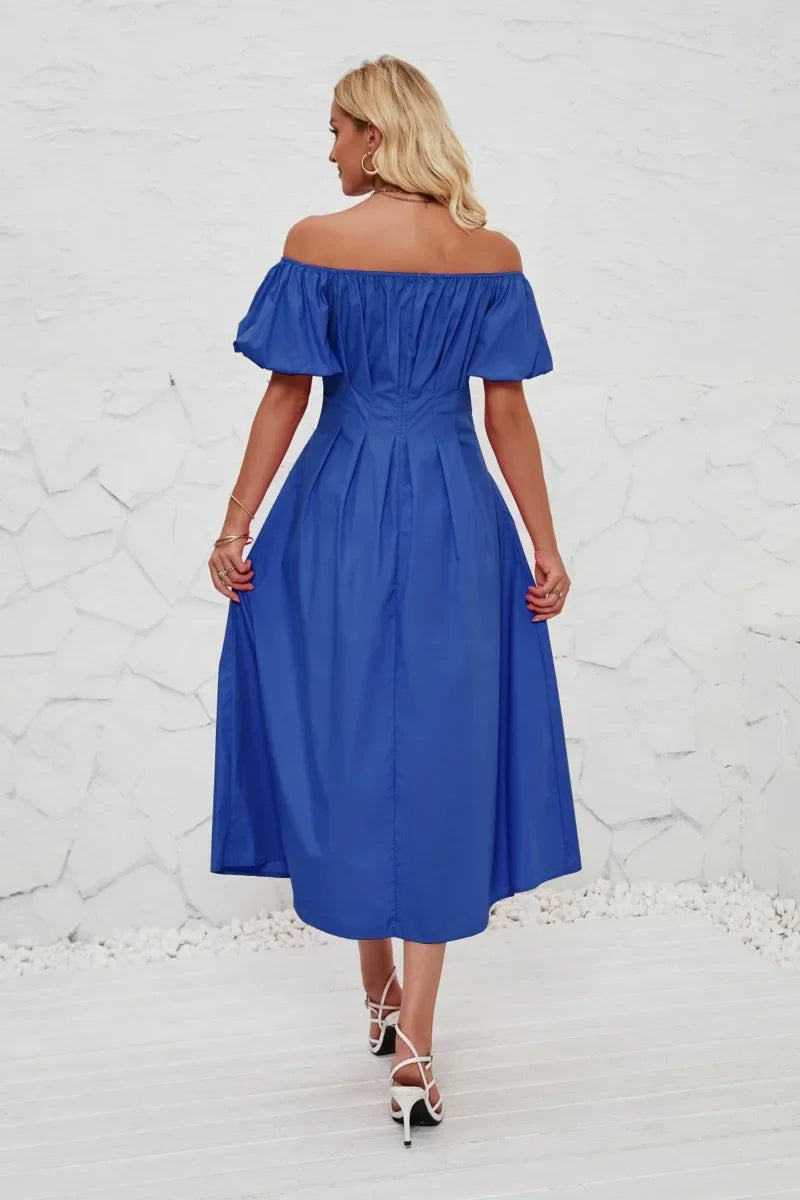Robe bleu royal