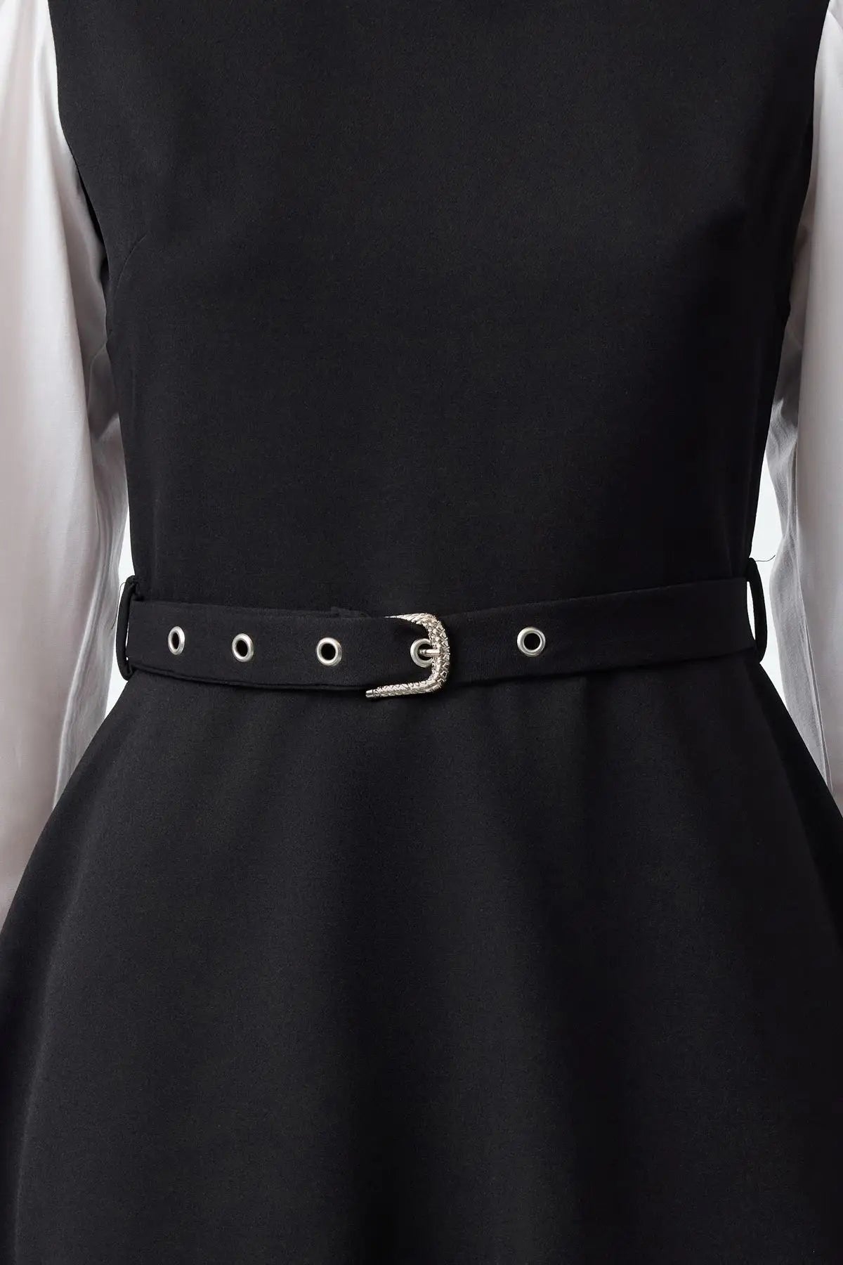 Robe chemise avec ceinture