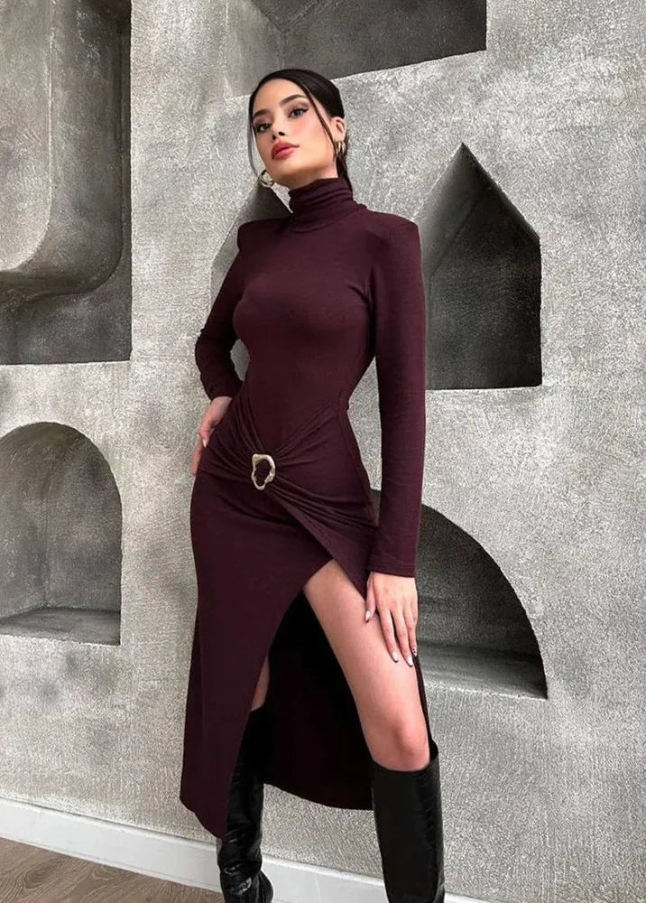 Robe couleur prune