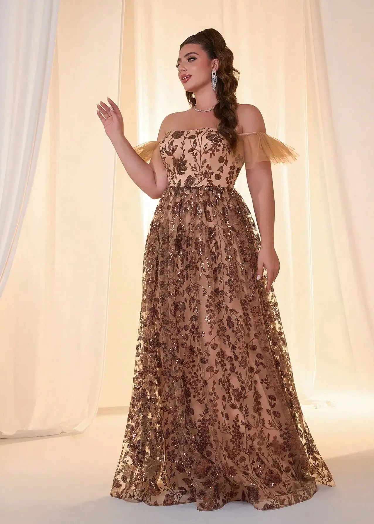 Robe de bal grande taille