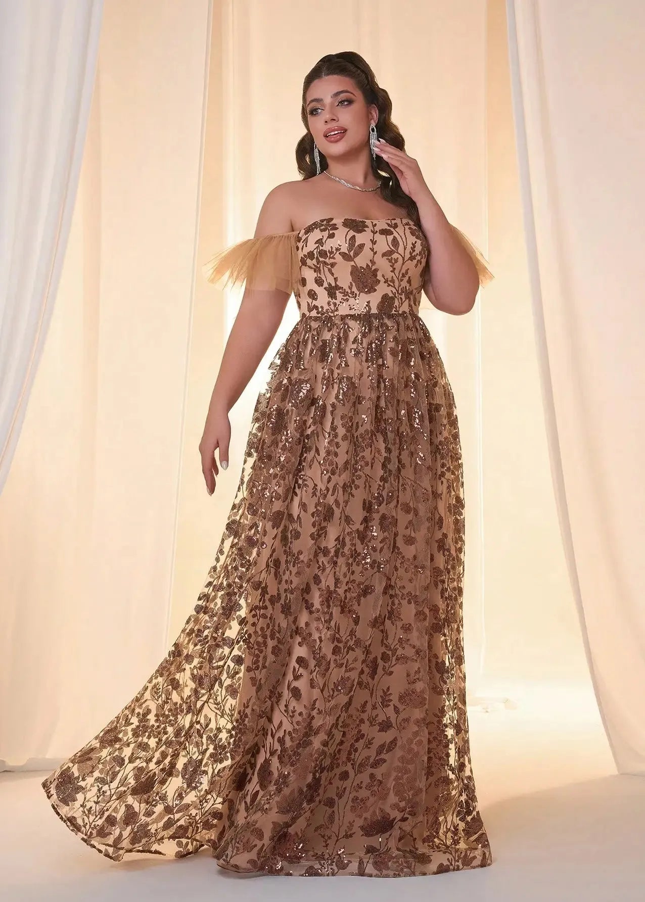 Robe de bal grande taille