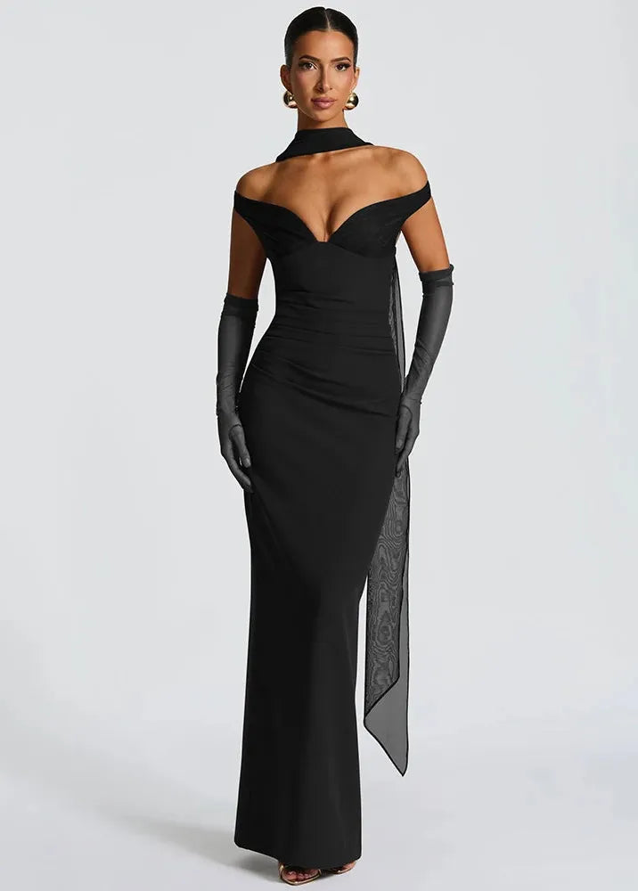 Robe de soirée chic et glamour