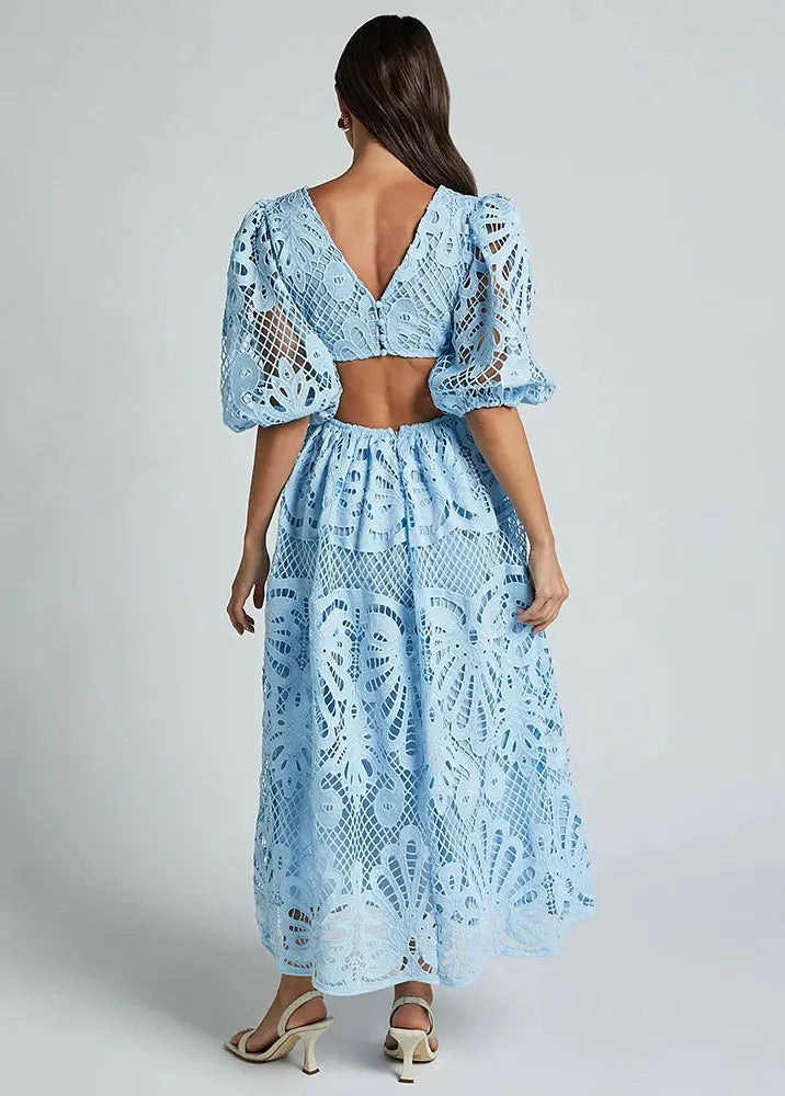 Robe dentelle chic pour mariage