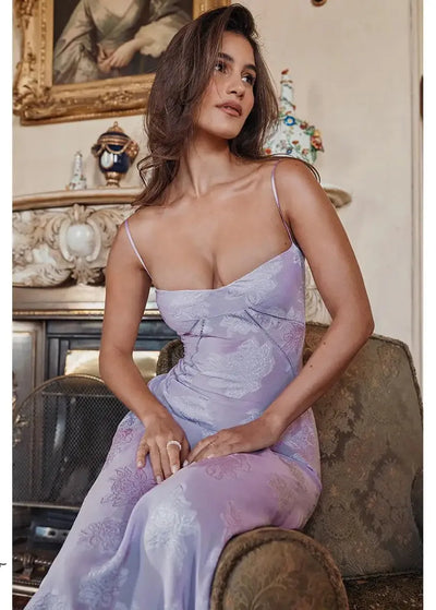 Robe longue pour cérémonie-Robe Parfaite