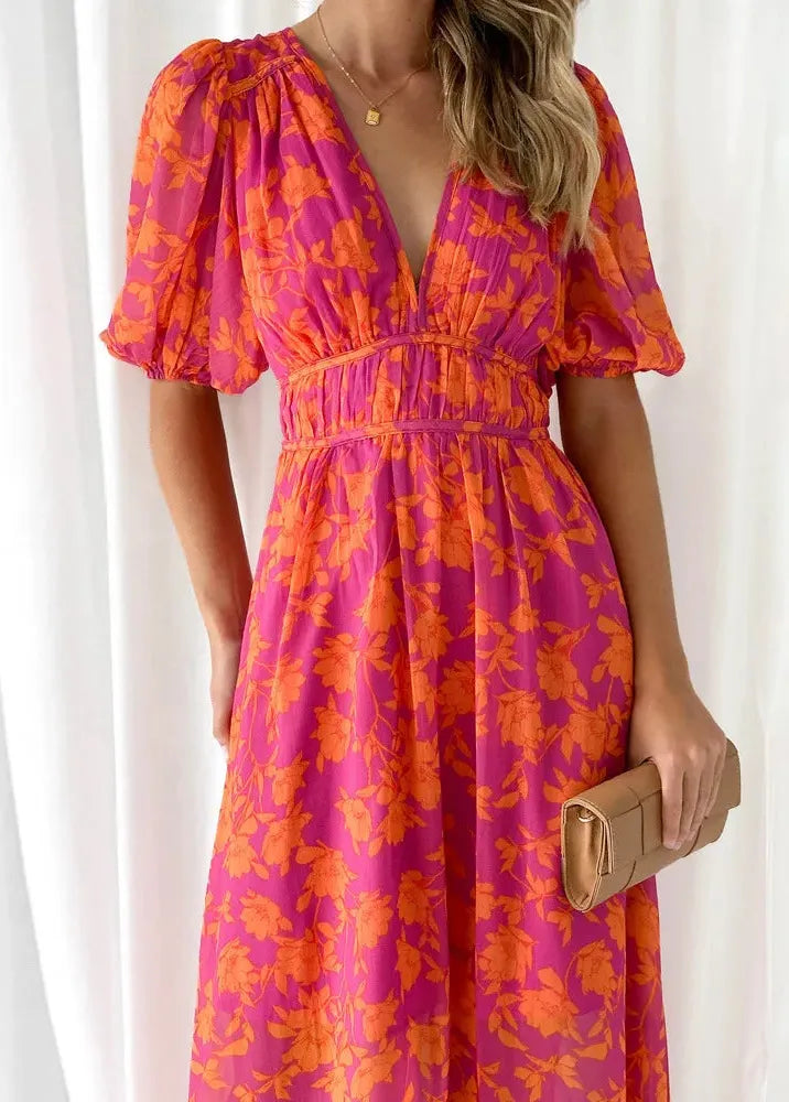 Robe fleurie chic
