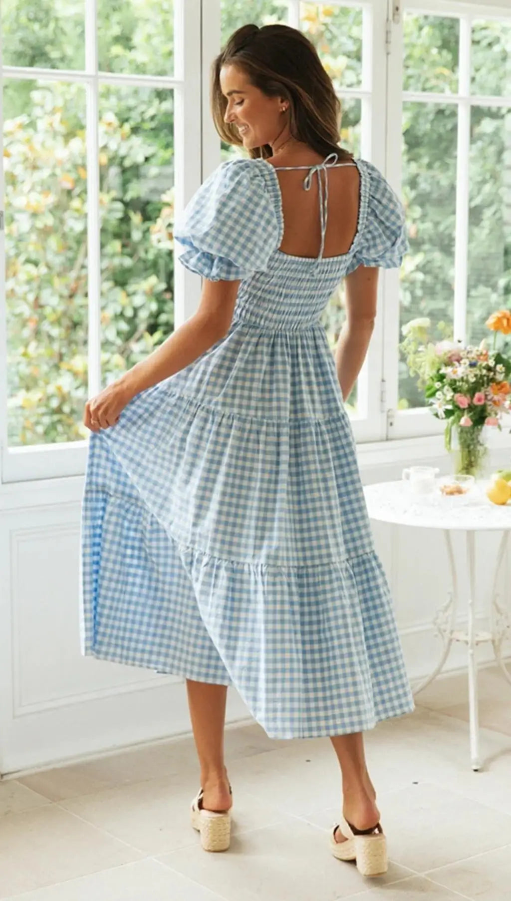 Robe vichy