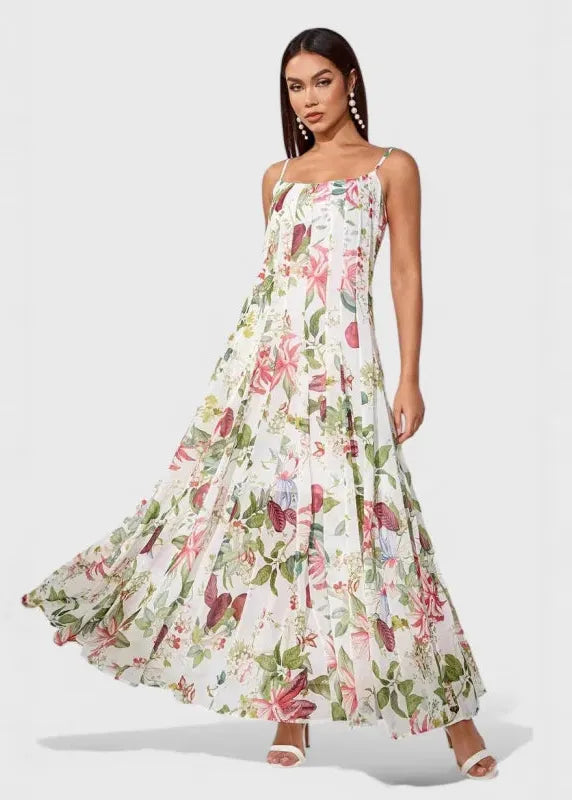 Robe fleurie fluide