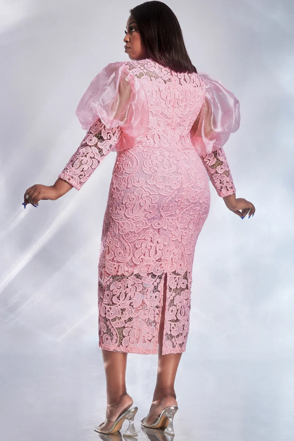 Robe de cocktail grande taille pour mariage