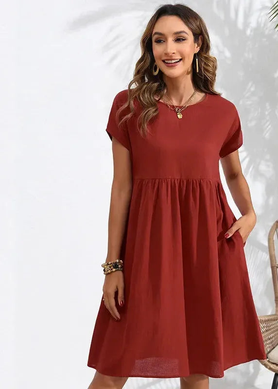Robe ete coton