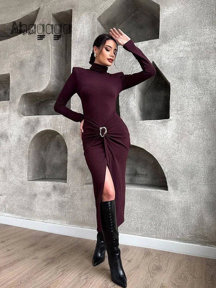Robe couleur prune
