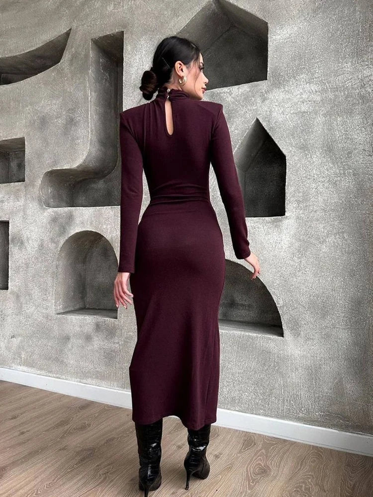 Robe couleur prune