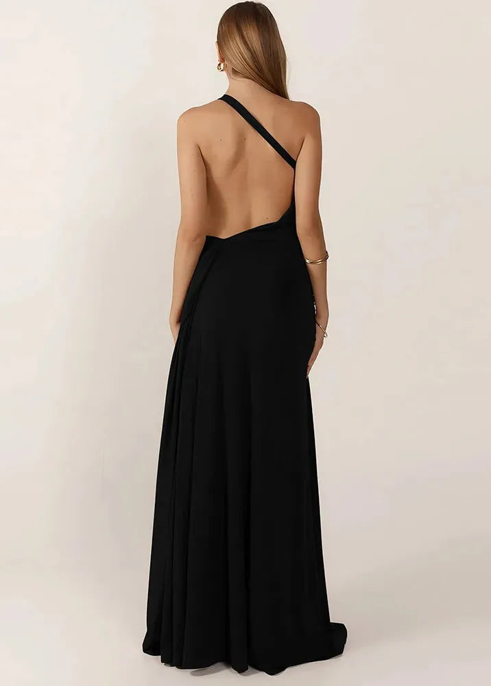 Robe de soirée dos nu longue