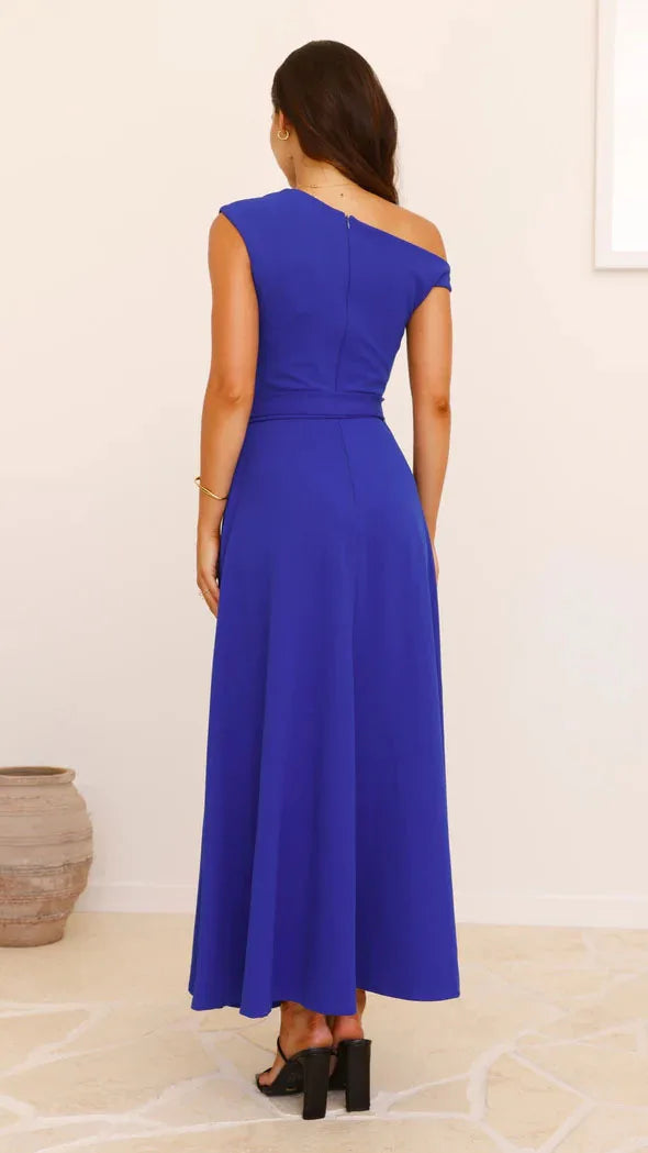 Robe bleu electrique pour mariage