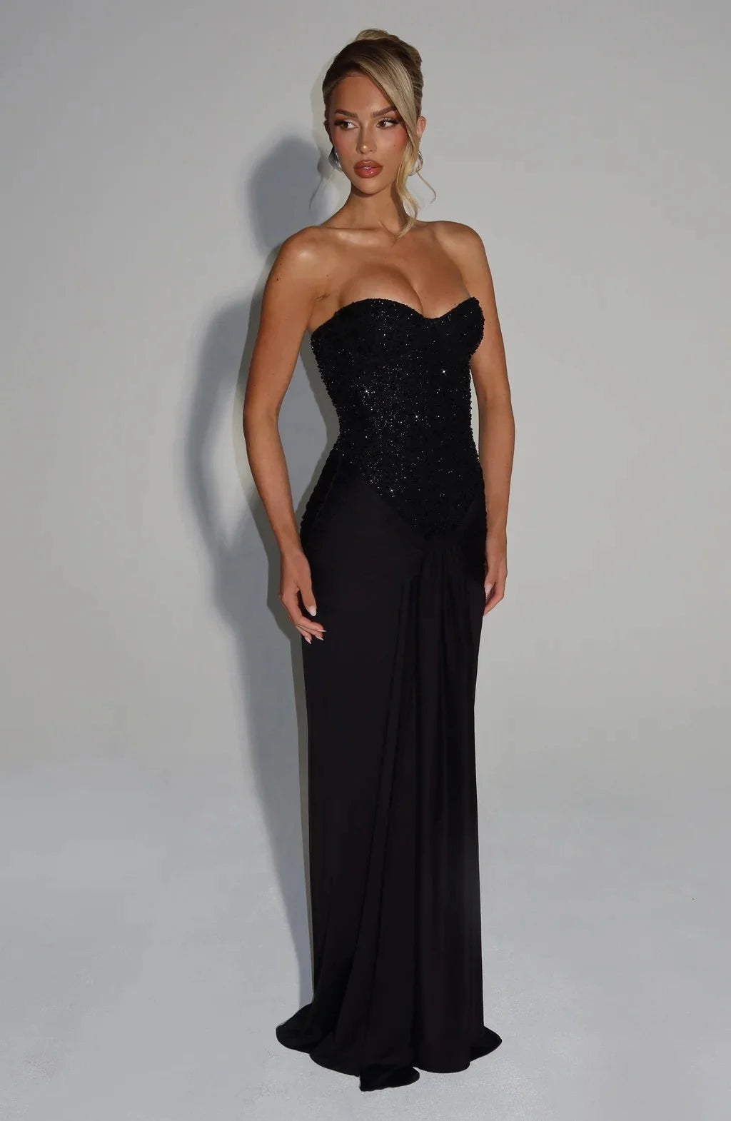 Robe de soirée à paillettes