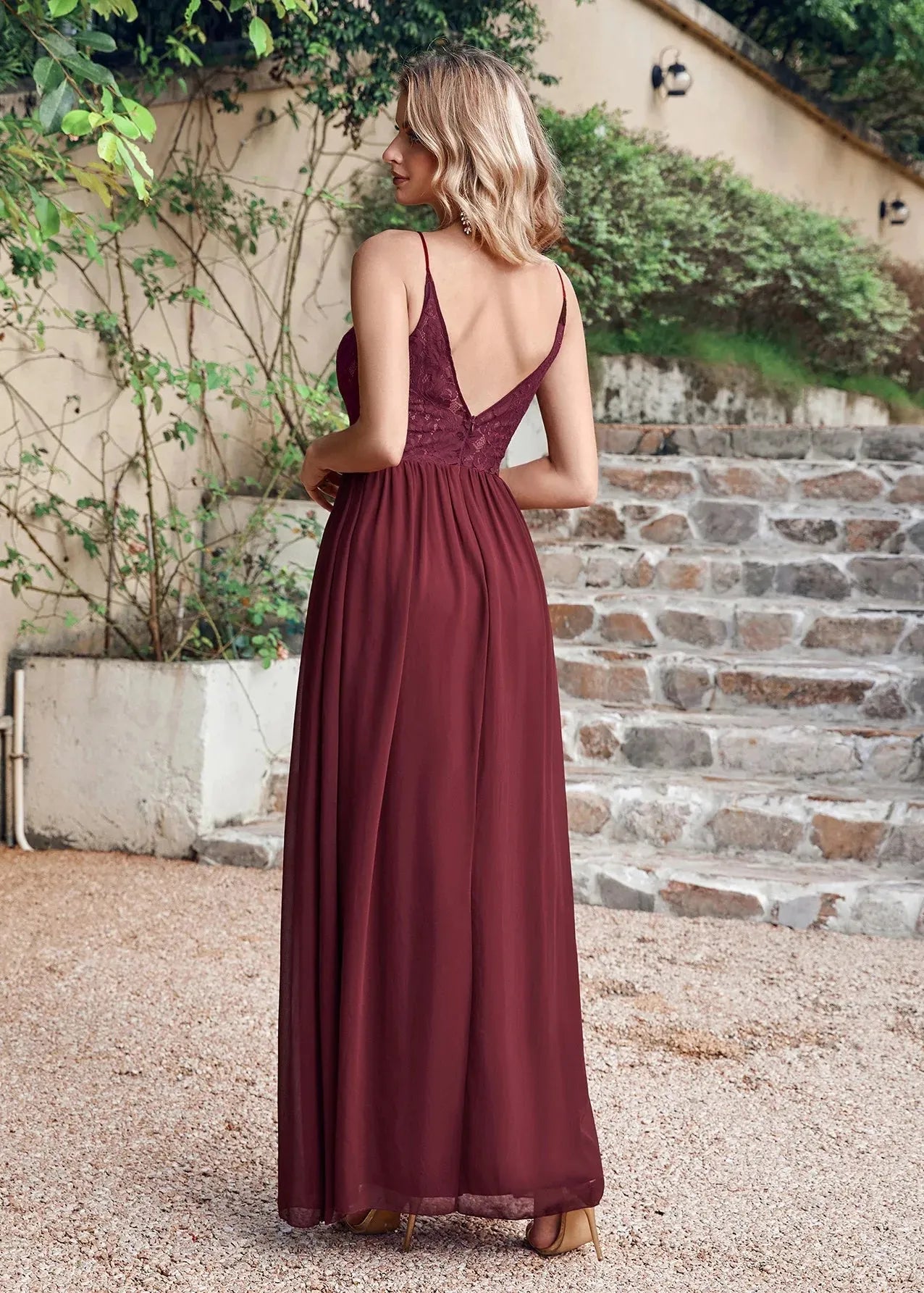 Robe demoiselle d'honneur dentelle