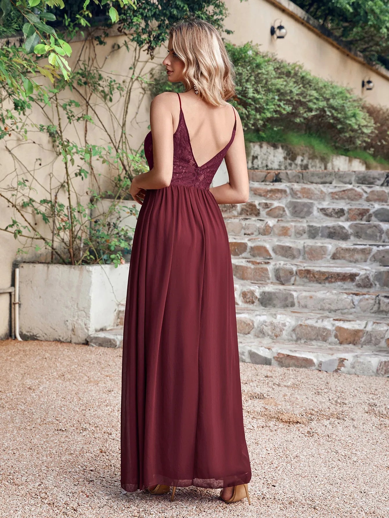 Robe demoiselle d'honneur dentelle