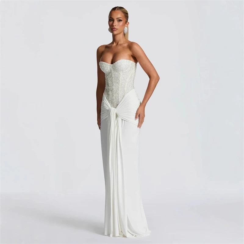 Robe de soirée à paillettes