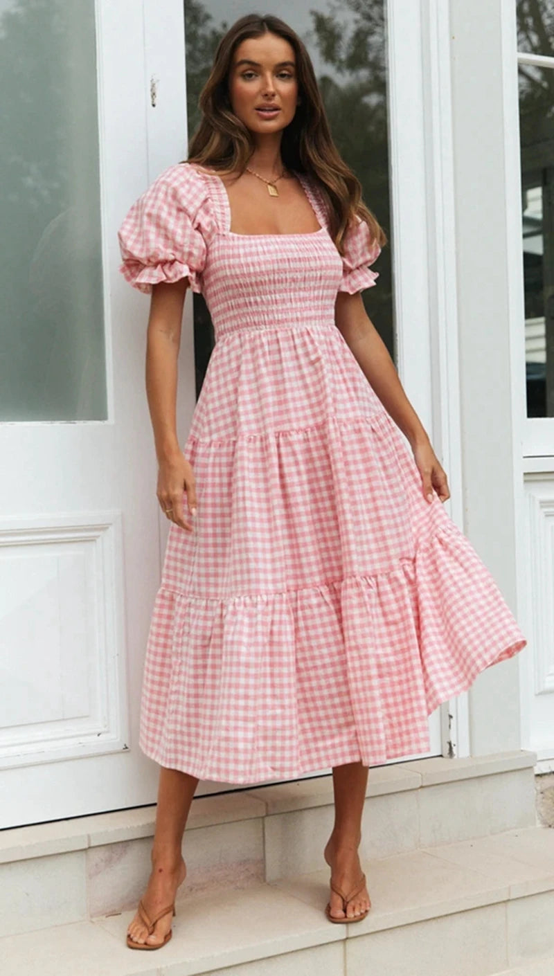 Robe vichy